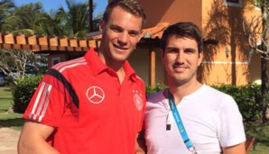 SPOX-Reporter Andreas Lehner traf Manuel Neuer im Campo Bahia zum Interview