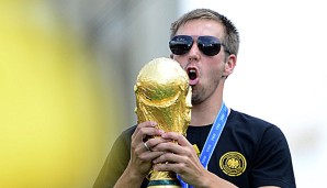 Philipp Lahm hatte nach dem WM-Titel mit der Nationalmannschaft seinen Rücktritt bekanntgegeben