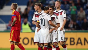 Zwei Teams, zwei Gefühlswelten: Deutschland fertigte Rumänien in sagenhafter Manier ab