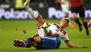 Toni Kroos musste sich mit dem DFB-Team Argentinien geschlagen geben