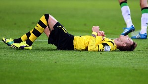 Marco Reus hat sich im Bundesliga-Spiel gegen Gladbach eine Sehnenreizung zugezogen