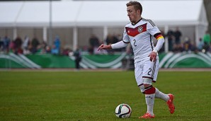 Felix Passlack für die deutsche U17-Auswahl an