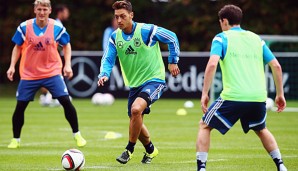 Für Mesut Özil waren ursprünglich nur Einheiten mit dem Athletiktrainer vorgesehen