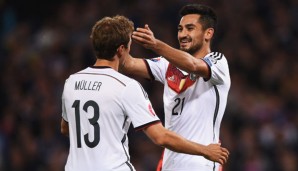 Thomas Müller und Ilkay Gündogan waren gegen Schottland die besten DFB-Akteure