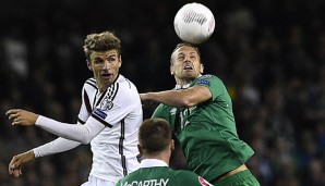 Thomas Müller verlor mit dem DFB-Team gegen Irland