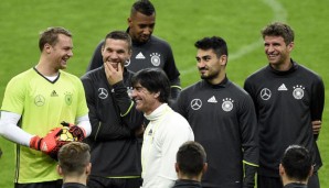 Das DFB-Team um Joachim Löw geht positiv in die Endrunde der EM 2016