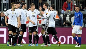Die DFB-Elf rehabilitierte sich gegen Italien für die 2:3-Pleite gegen England