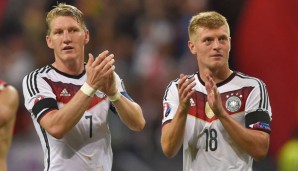 Bastian Schweinsteiger und Toni Kroos sind die Chefs in der DFB-Zentrale