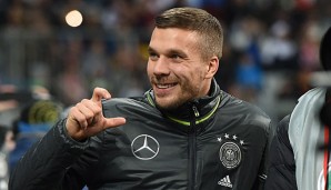 Lukas Podolski hat eigentlich geringe Chancen, um in den Kader zu kommen
