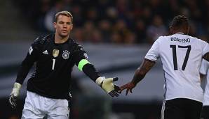 Jerome Boateng befürchtet, dass ein Ausfall von Manuel Neuer bei derWM ein Verlust für das DFB-Team wäre.