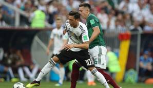 17. Juni: Beim 0:1 gegen Mexiko steht Özil in der Startelf, Pfiffe sind im Luschniki-Stadion jedoch nicht zu vernehmen. Gündogan sitzt 90 Minuten auf der Bank.