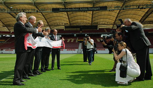 Die umgebaute Mercedes-Benz Arena wurde in Stuttgart feierlich eröffnet