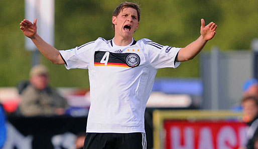 Benedikt Höwedes gehörte bei der deutschen U 21 gegen England noch zu den Besten