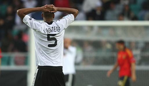 Jerome Boateng vom Hamburger SV gehört zu den besten Spielern der U-21-Europameisterschaft