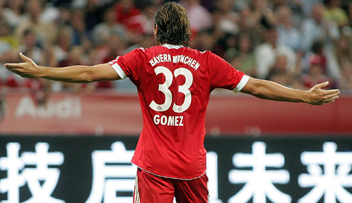 Gegen Neckarelz bestreitet Mario Gomez sein erstes Pflichtspiel für den FC Bayern