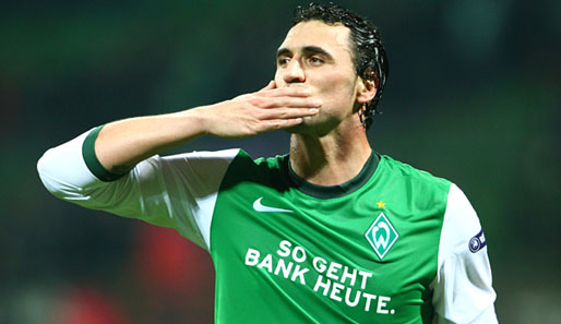 Hugo Almeida erzielte den Siegtreffer für Bremen gegen Hoffenheim