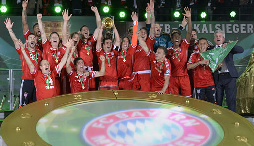 Der FC Bayern ist Rekordsieger mit 16 Titeln im DFB-Pokal