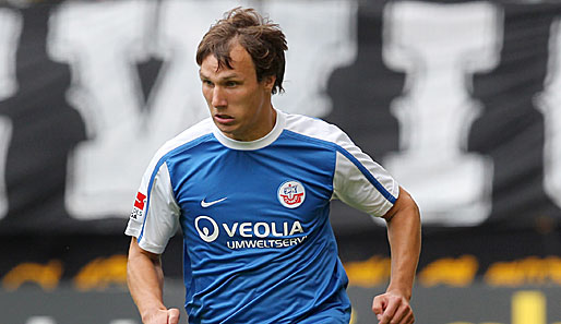 Tobias Jänicke schoss Hansa Rostock in Führung, dennoch langte es nicht zum Sieg