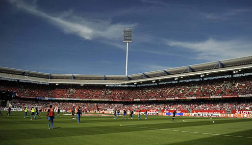 Im Nürnberger easycredit-Stadion findet die Pokalpartie zwischen Halle und Frankfurt nicht statt