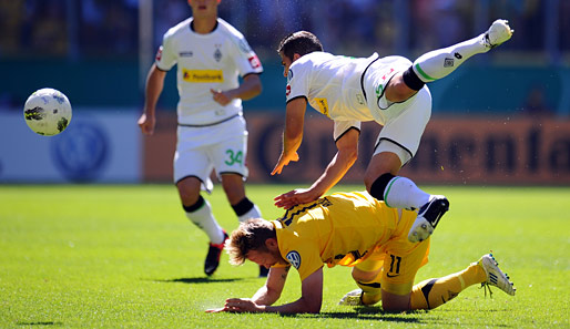 Erstes Pflichtspiel, erster Sieg: Dominguez hatte ein gutes Debüt für Borussia Mönchengladbach