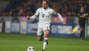 Sehnsüchtig erwartet: Franck Ribery könnte in Augsburg sein Comeback geben