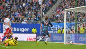 Mario Götze erzielte im letzten Spiel zwischen den Bayern und dem HSV einen Treffer