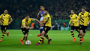 Borussia Dortmund steht nach einem harten Kampf in der Runde der letzten Vier