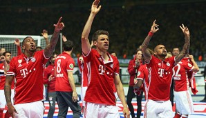 Nach 2010, 2013 und 2014 gewinnt Thomas Müller zum vierten Mal in seiner Karriere den DFB-Pokal