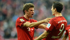 Auf Müller und Lewandowski wartet ein brisantes Duell