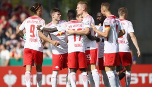 RB Leipzig zieht souverän in die nächste Runde des DFB-Pokals ein