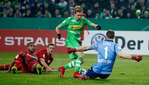 Trotz einer drückenden Überlegenheit schied Borussia Mönchengladbach im Pokal gegen Bayer 04 Leverkusen aus