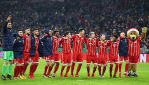 Der FC Bayern feiert den Viertelfinaleinzug im DFB-Pokal