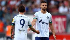 Benito Raman und Guido Burgstaller wollen die nächste Runde im DFB-Pokal erreichen.