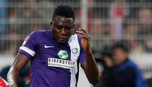 Solomon Okoronkwo erzielte den Treffer für Erzgebirge Aue