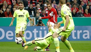 Philipp Lahm brachte den FC Bayern mit 1:0 in Führung