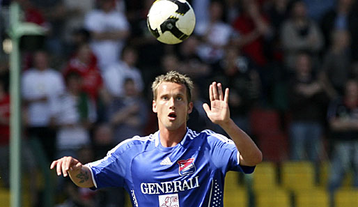 Manuel Konrad erzielte in der abgelaufenen Saison in 17 Ligaspielen für Unterhaching ein Tor