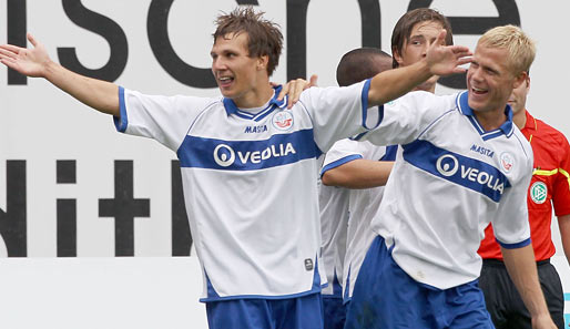 Seit 2003 spielt Tobias Jänicke bei Hansa Rostock und stieß aus der Jugend zur ersten Mannschaft