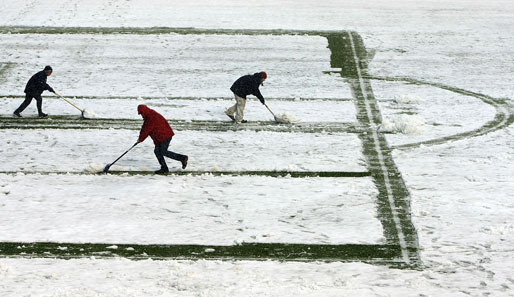 Der Winter legt den Fußball lahm - das Derby zwischen Haching und Bayern II wurde abgesagt