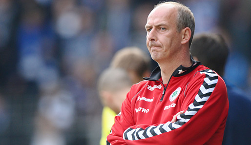 Mario Basler ist seit Oktober 2011 Trainer beim Drittligisten Rot-Weiß Oberhausen