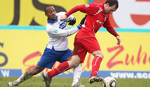 Am Rande des Spiels Rot-Weiß Erfurt gegen Hansa Rostock kam es zu Ausschreitungen