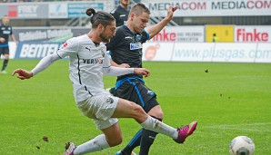 David Ulm (l.) wechselte 2010 von den Kickers Offenbach nach Sandhausen