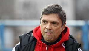 Karsten Heine wird gegen Bielefeld nicht auf der Trainerbank sitzen