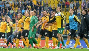 Dynamo Dresden kämpft um den Aufstieg in die 2. Liga