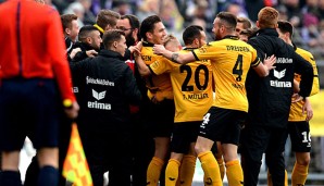 Dynamo Dresden ist dem Aufstieg einen weiteren Schritt näher gekommen