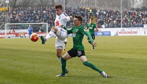 Hart umkämpft war es zwischen Preußen Münster und dem VfL Osnabrück. Tor gab es keine