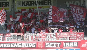 Die Fans von Jahn Regensburg blicken euphorisch auf den weiteren Saisonverlauf
