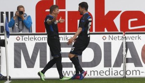 Aykut Soyak (r.) verlängert beim SC Paderborn