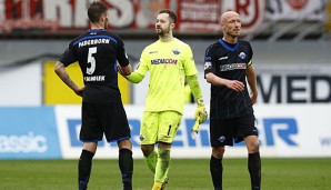 Der SC Paderborn läuft zukünftig mit Werbung des Wettportals auf den Trikoärmeln auf