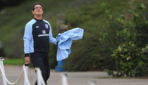 Fabio Capello wird sein Amt als englischer Nationaltrainer nach der EM 2012 niederlegen