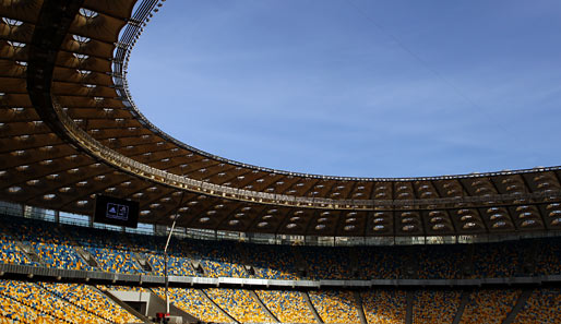 Im Olympiastadion von Kiew findet am 1. Juli das EM-Endspiel statt